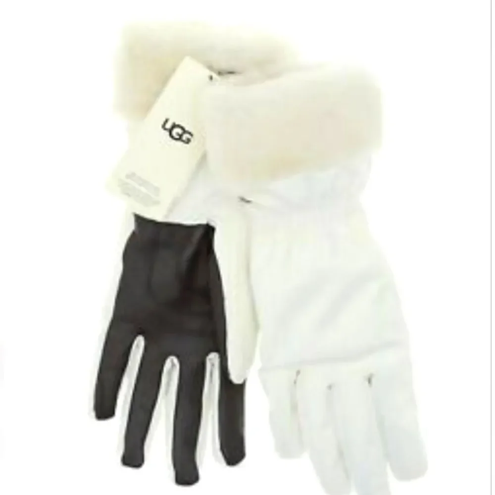 Ugg All‎ Weather Touchscreen Gloves- White